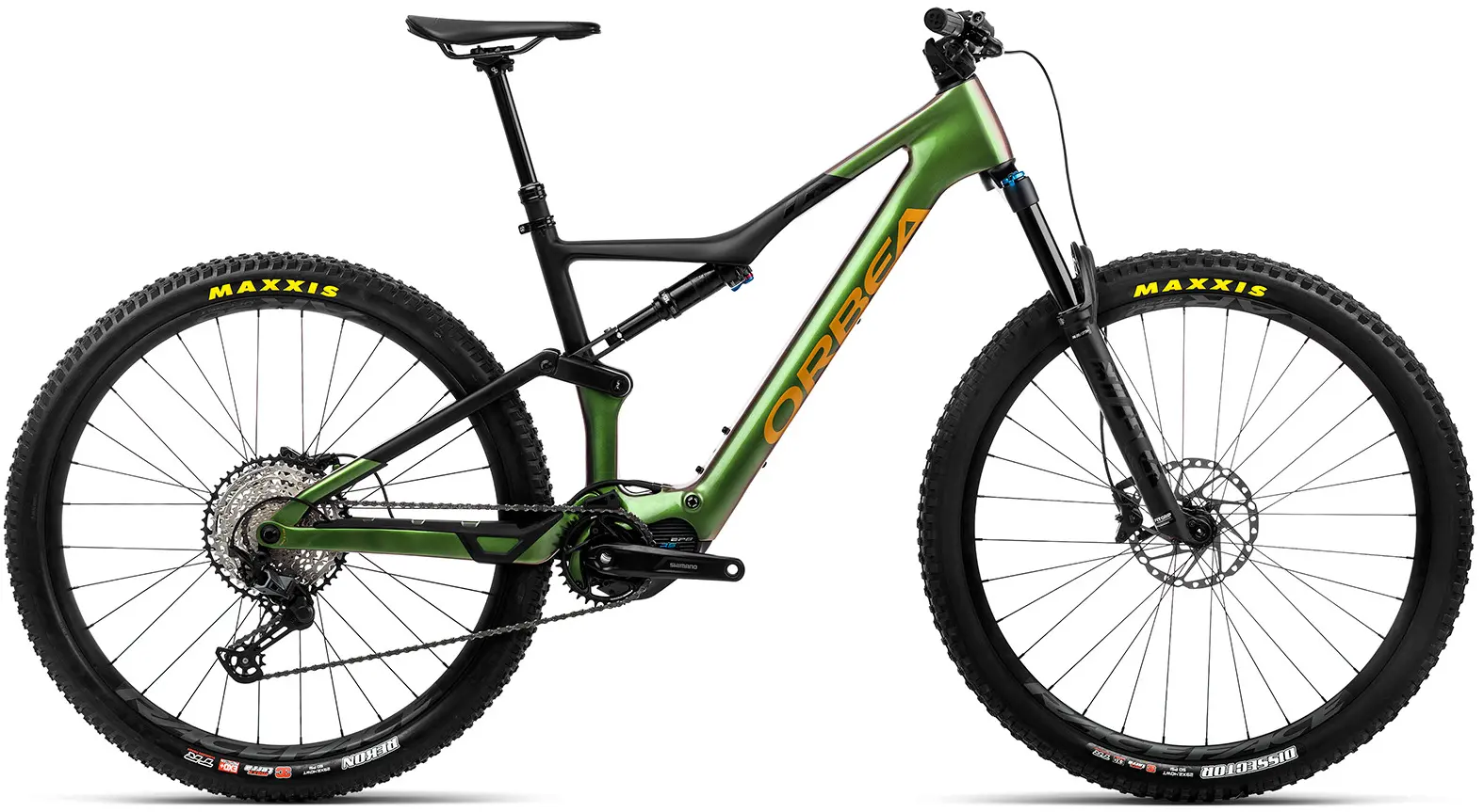 Orbea Rise M20 2023 Elektrische Mountainbike Fully 29 inch groen L